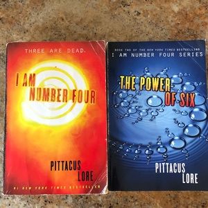 I Am Number Four and The Power of Six Books